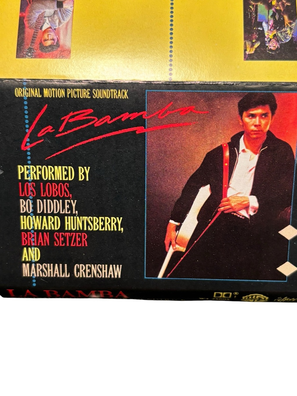 La Bamba Original Motion Picture Soundtrack Cover - Red, Black, Yellow